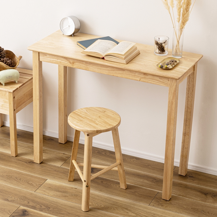 コンソールデスク テーブル/天然木/幅90 高さ73 |  | 08