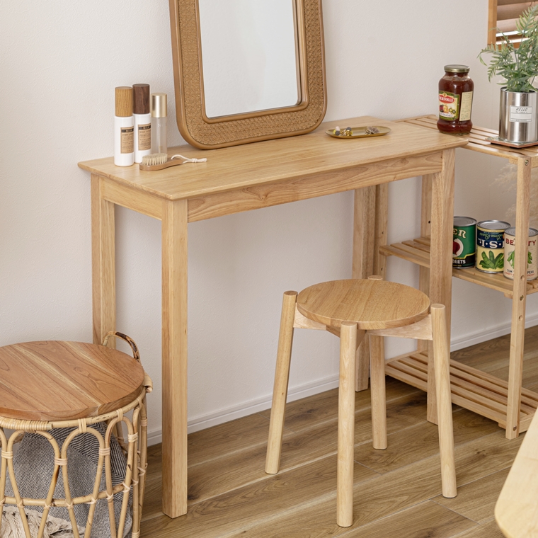 コンソールデスク テーブル/天然木/幅90 高さ73 |  | 09