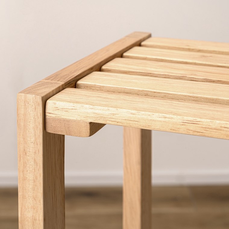 オープンラック シェルフ/３段 スリム/天然木/幅30 奥行21 高さ71 |  | 10