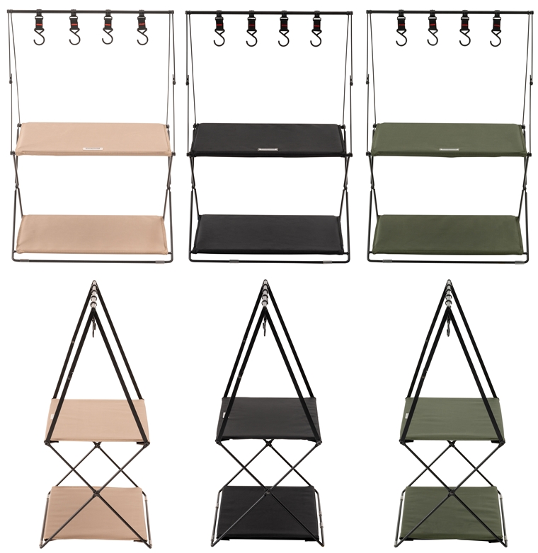 オープンラック シェルフ 収納ラック/フック付/幅47 奥行33 高さ71 |  | 15