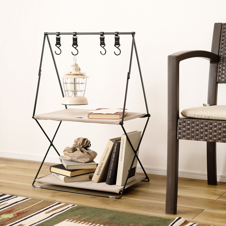 オープンラック シェルフ 収納ラック/フック付/幅47 奥行33 高さ71 |  | 10