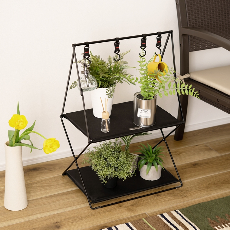 オープンラック シェルフ 収納ラック/フック付/幅47 奥行33 高さ71 |  | 12