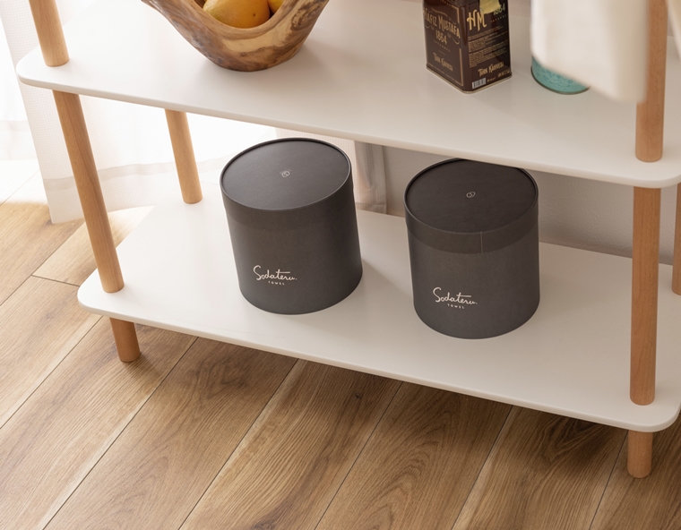 オープンラック シェルフ 飾り棚/ナチュラルカラー/3段 幅80 高さ85.5 |  | 07