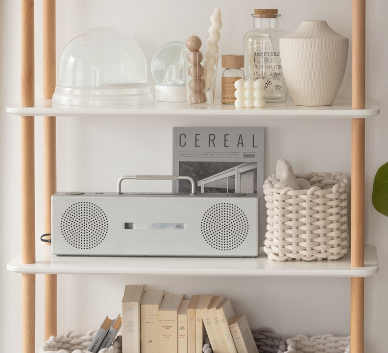 オープンラック シェルフ 飾り棚/ナチュラルカラー/5段 幅80 高さ153.5 |  | 07