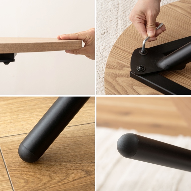 センターテーブル リビングテーブル 丸テーブル/幅80 高さ40.5 |  | 15