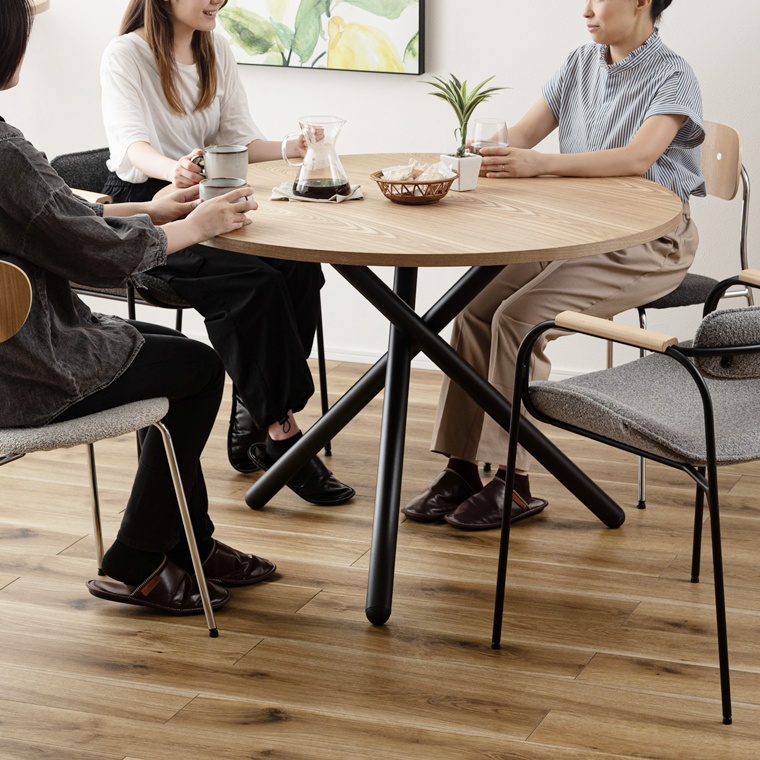 ダイニングテーブル ラウンドテーブル/２人 ４人/幅110 高さ72 |  | 04