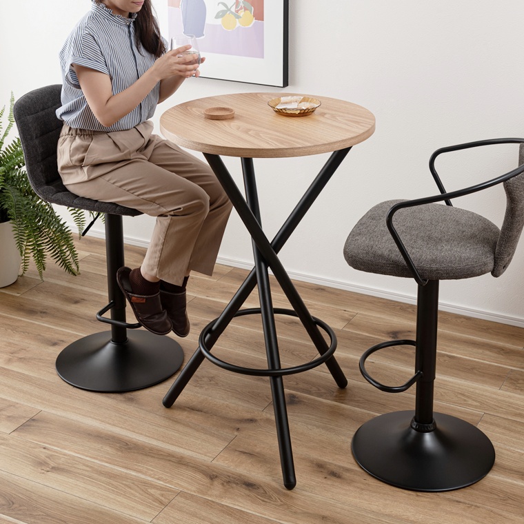 カウンターテーブル ハイテーブル 丸テーブル/幅60 高さ96.5 |  | 05