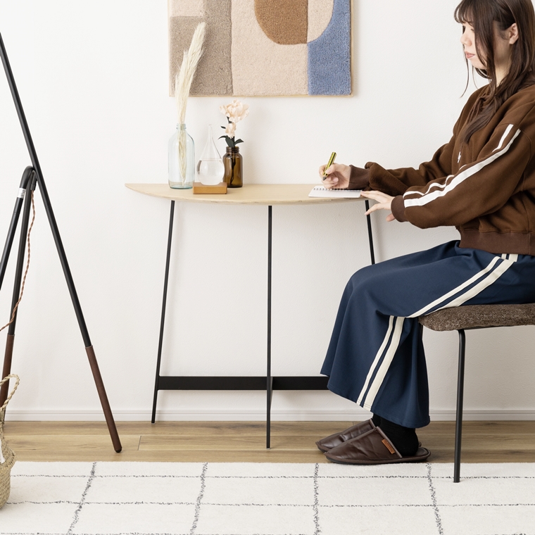 コンソールデスク テーブル/ディスプレー台/幅83 奥行35 高さ72 |  | 09