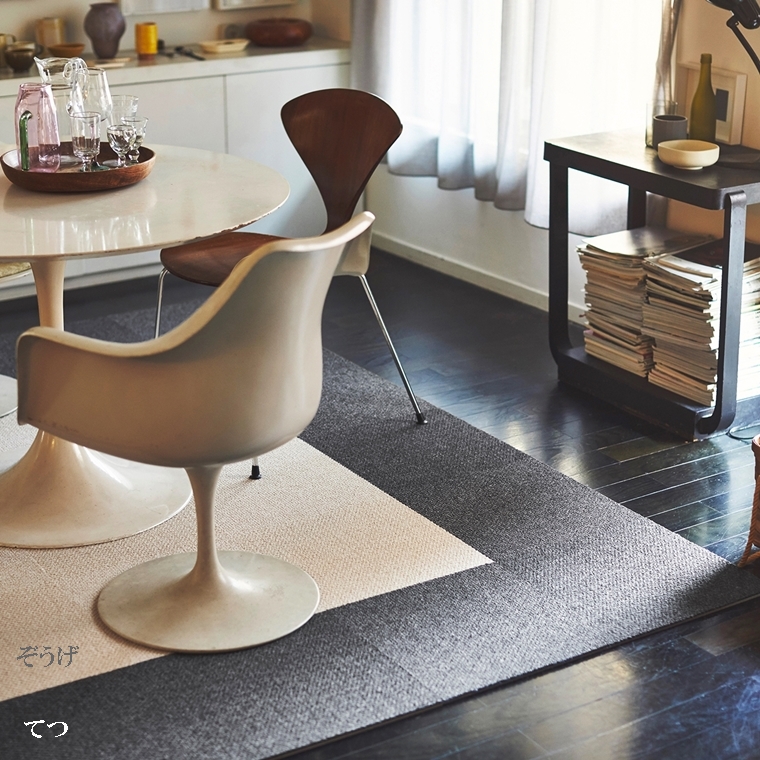 タイルカーペット/東リ 家庭用/洗える/アタック 350 リップルパレット/40×40cm/１６色/１枚/10枚以上でご注文をお願いします | 東リ | 22