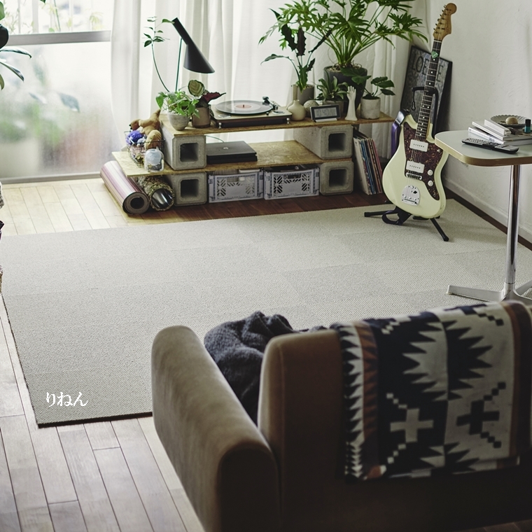 タイルカーペット/東リ 家庭用/遮音 洗える/アタック 8000 サウンドカット/40×40cm/4色/１枚/10枚以上でご注文をお願いします | 東リ | 10