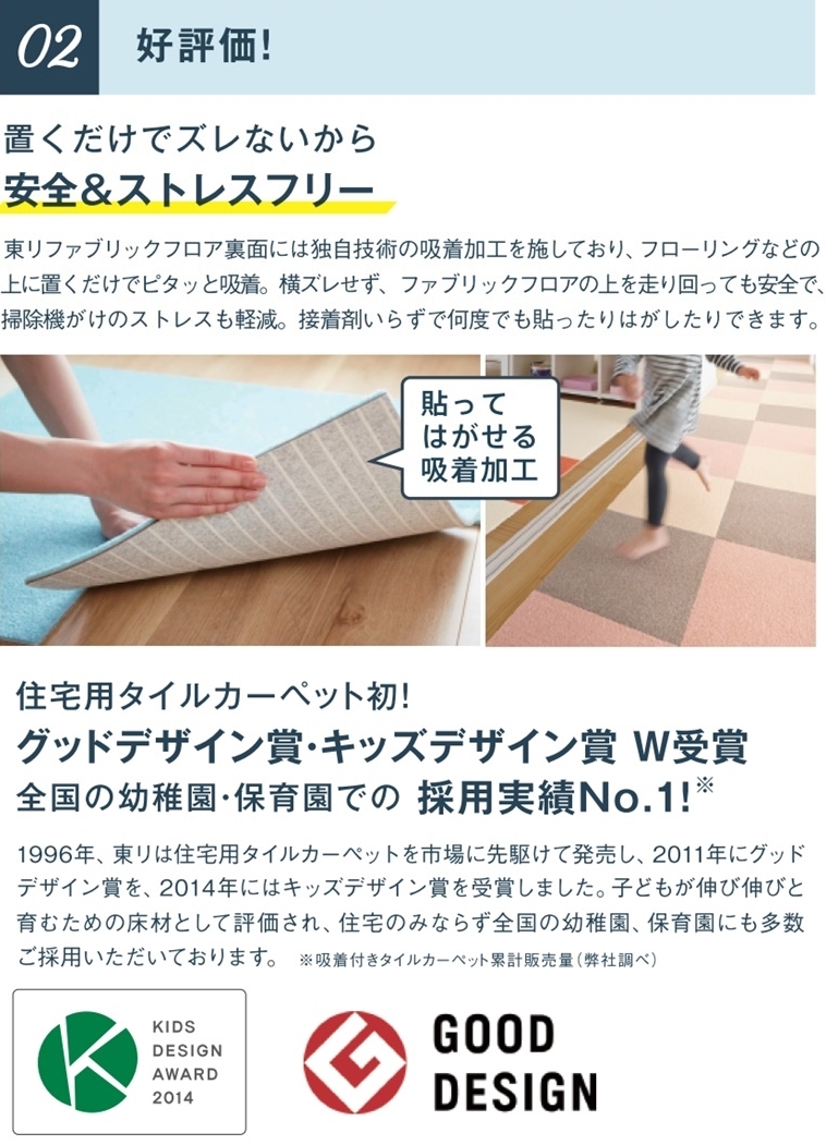 タイルカーペット/洗える/東リ/アンパンマン 数字 40×40cm/10枚セット １０タイプ | 東リ | 19