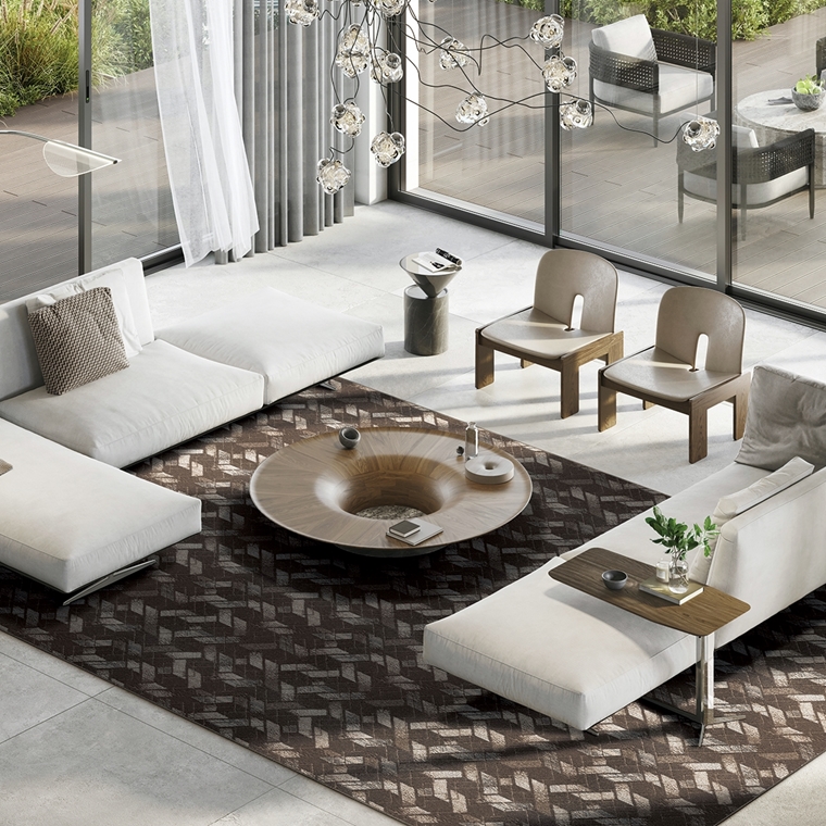 サイズオーダー カーペット/長方形 円形 切欠き くり抜き 敷き詰め 変形/日本製/床暖/東リ T-EE/自動見積り | 東リ | 03