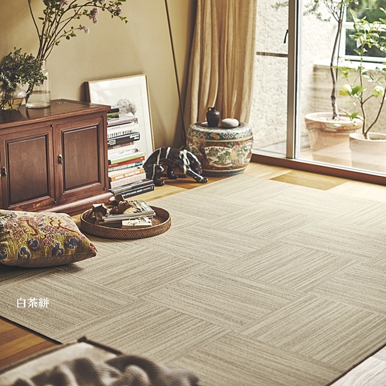 タイルカーペット/東リ 家庭用/洗える/スクエア 4200 スズカスリ/50×50cm/４色/１枚/10枚以上でご注文をお願いします | 東リ | 08