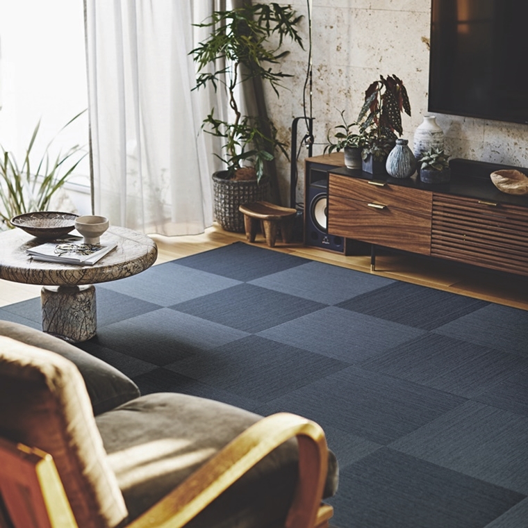 タイルカーペット/東リ 家庭用/洗える/テキスタイルフロア 7000 涼織/50×50cm/５色/１枚/10枚以上でご注文をお願いします | 東リ | 10