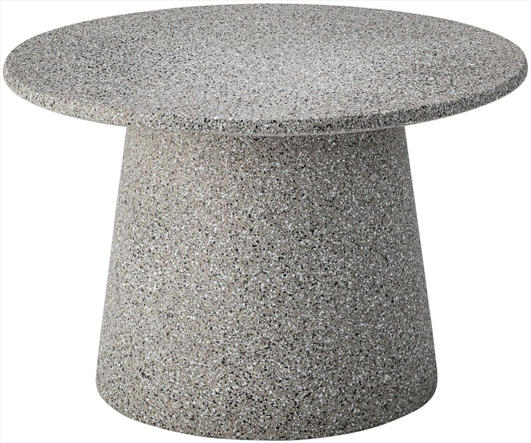 センターテーブル リビングテーブル 円形/ディスプレー台/グラスファイバー テラゾー調/幅60 高さ38 |  | 01