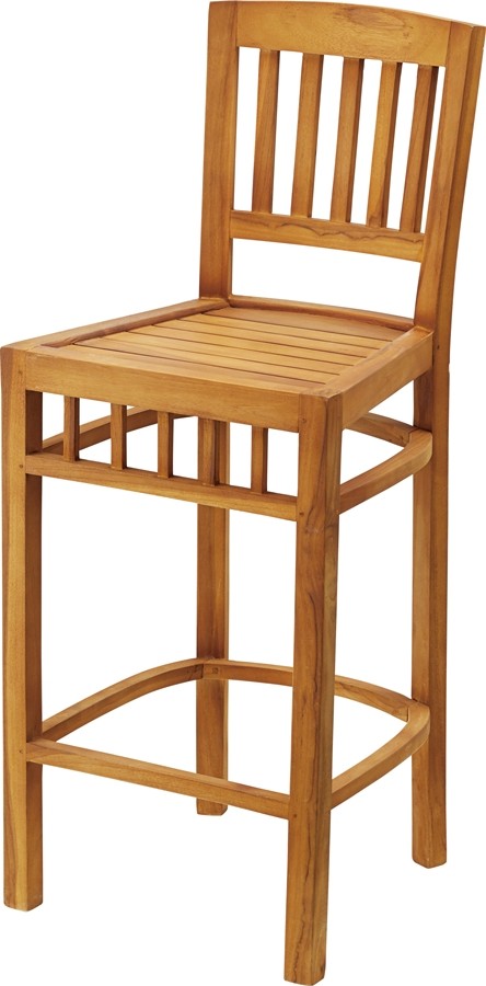 ハイチェア カウンターチェア/天然木 チーク/1脚/幅45 座面高72 ハイチェア カウンターチェア/天然木 チーク/1脚/幅45 座面高72