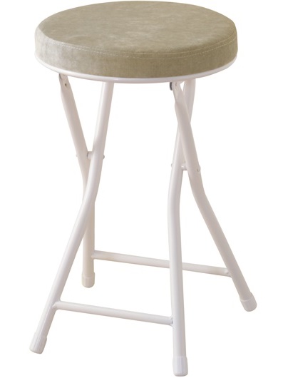 スツール 腰掛 丸椅子 パイプ椅子/折畳/１脚/幅30 高さ49 |  | 01