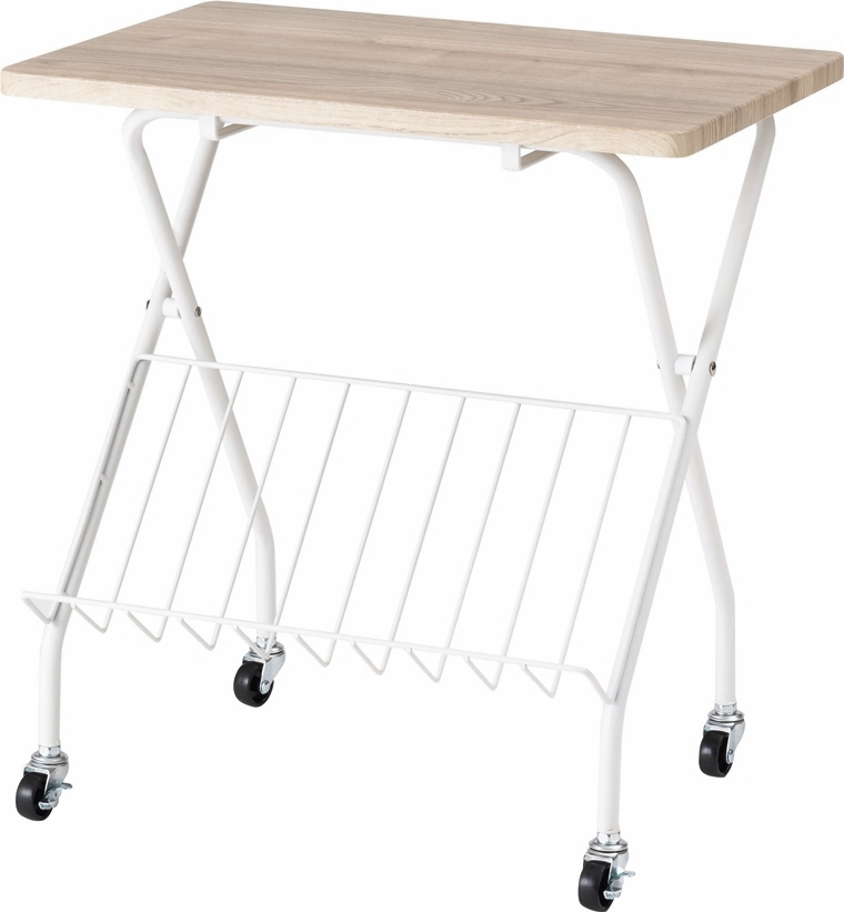 ワークデスク 机 サイドテーブル/シンプル/折畳み/幅45 奥行47 |  | 02