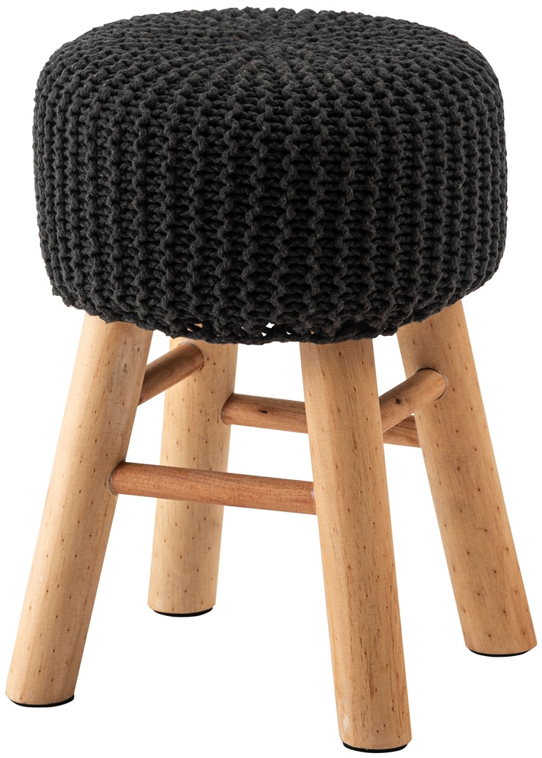 スツール 腰掛 丸椅子/１脚/幅28 高さ40/編み込みデザイン |  | 01