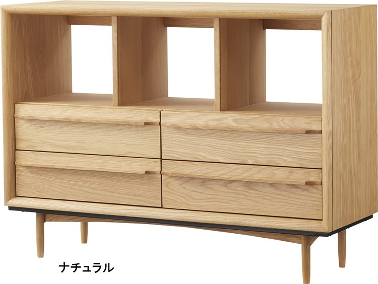 オープンラック シェルフ 本棚/チェスト/引出 収納/幅100 奥行34 高さ72 |  | 02