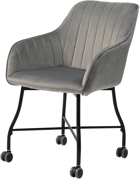 ダイニングチェア/キャスター付き/１脚/幅58 座面高46 |  | 02