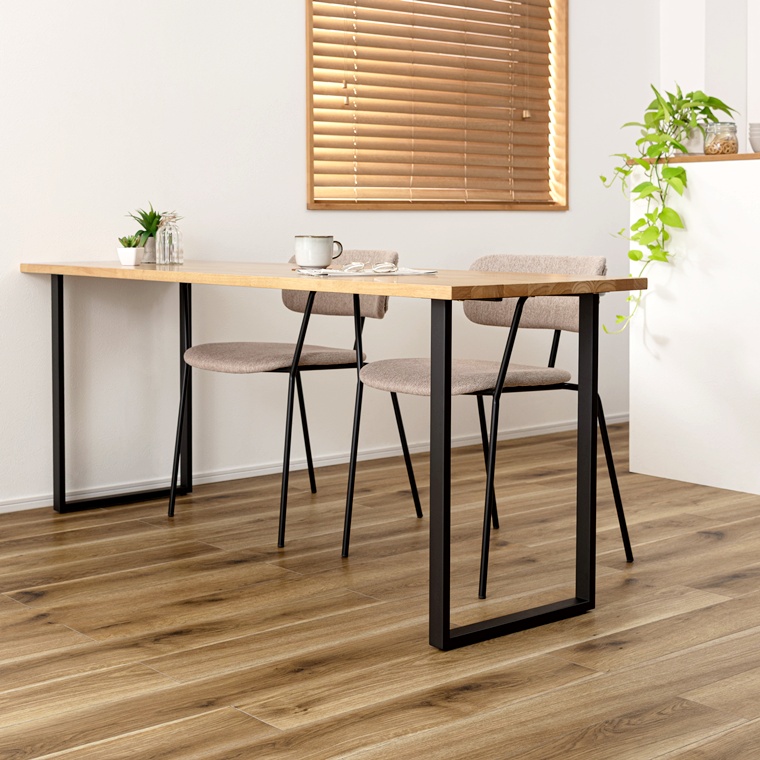 ダイニングテーブル ワークテーブル カウンターテーブル/幅180 奥行55 高さ70/薄型/天然木 |  | 04