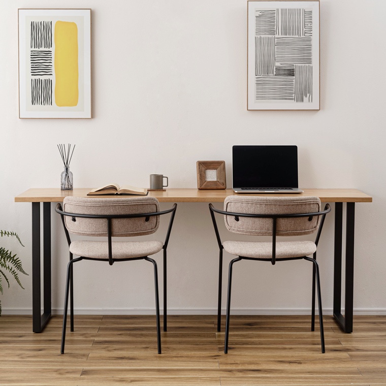 ダイニングテーブル ワークテーブル カウンターテーブル/幅180 奥行55 高さ70/薄型/天然木 |  | 05