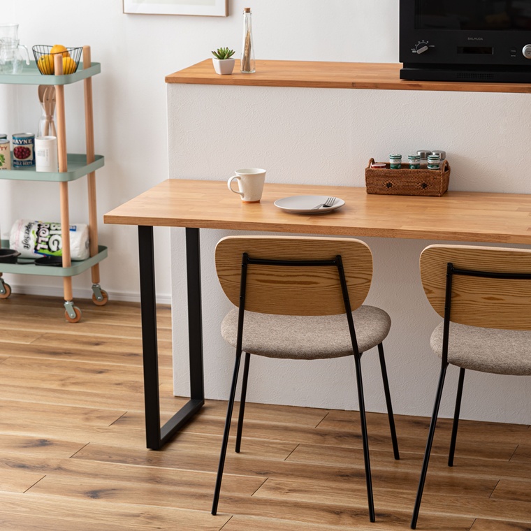 ダイニングテーブル ワークテーブル カウンターテーブル/幅180 奥行55 高さ70/薄型/天然木 |  | 09