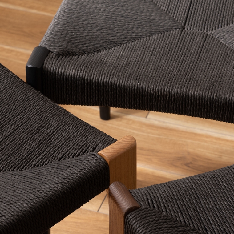 チェア ダイニングチェア/天然木 座面 ペーパーコード/幅46 座面高45 |  | 11