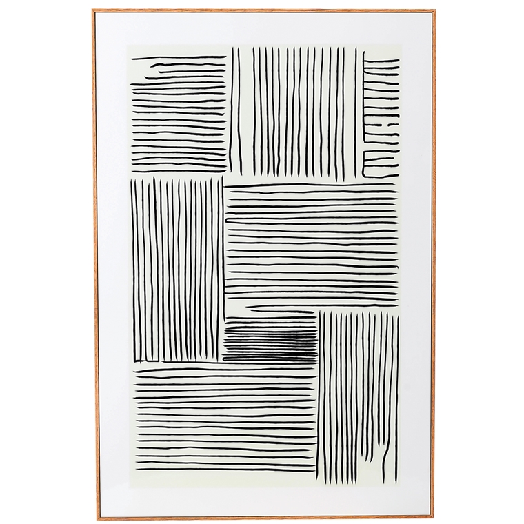 アート 壁掛け 絵画/アートパネル/デザイン 細い線/40×60 : ルーセント