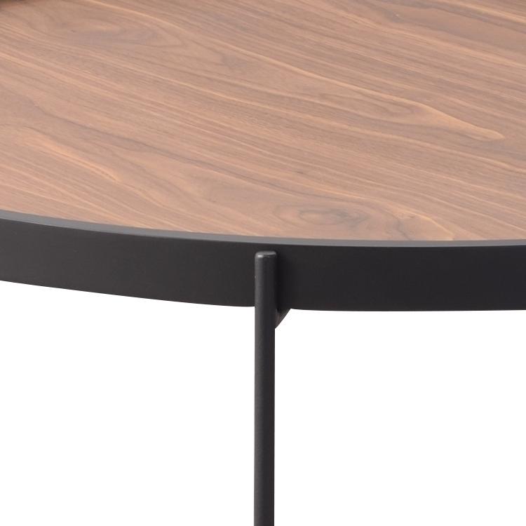 サイドテーブル テーブル/幅73 高さ38/1台 ミラー 木目 ストーン｜lucentmart-interior｜20