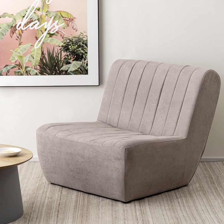 ソファー ソファ/一人掛け/ロータイプ フロアソファ/幅80 座面高33 |  | 06