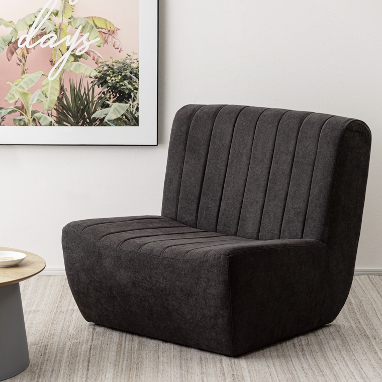 ソファー ソファ/一人掛け/ロータイプ フロアソファ/幅80 座面高33 |  | 07