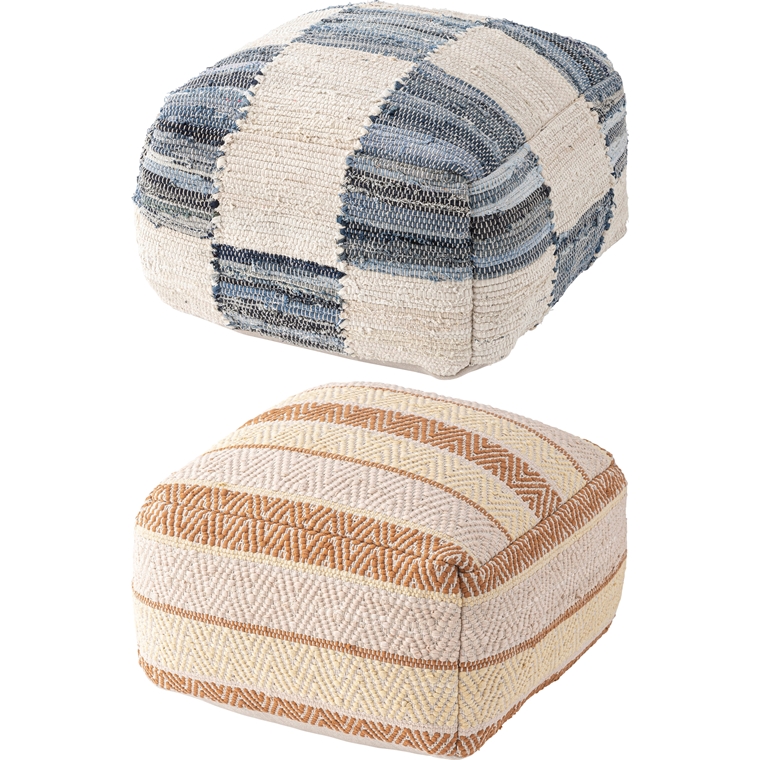 クッション スツール プフ/発泡ビーズ/幅54 高さ39 | 