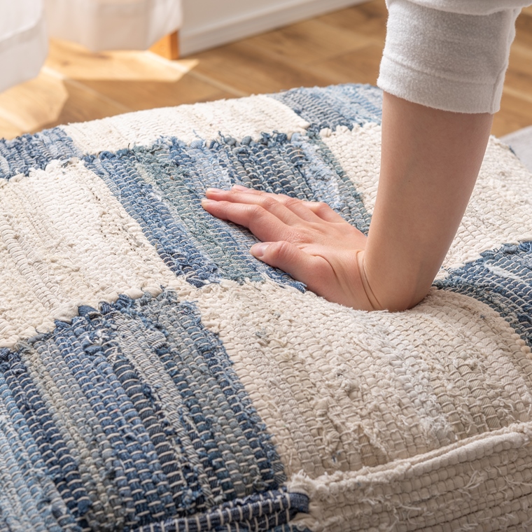 クッション スツール プフ/発泡ビーズ/幅54 高さ39 |  | 15