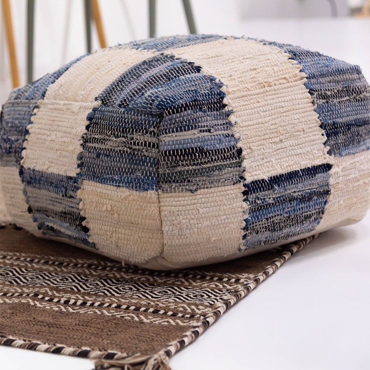 クッション スツール プフ/発泡ビーズ/幅54 高さ39 |  | 07