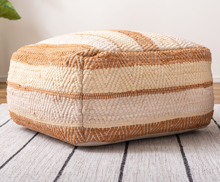 クッション スツール プフ/発泡ビーズ/幅54 高さ39 |  | 08