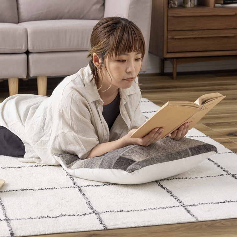 クッション 本革/１個/45×45 厚さ16 |  | 15