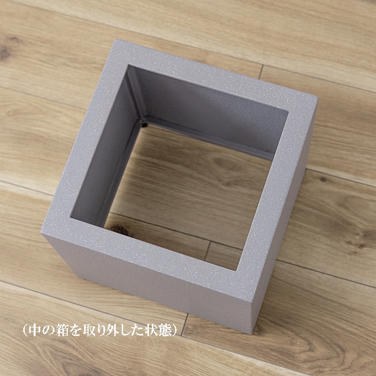 プランターカバー 鉢カバー/LサイズW37H37/1個の画像