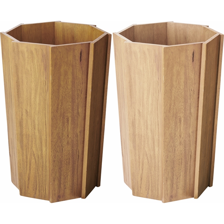 プランターボックス 鉢カバー/天然木/幅38 高60 上げ底式 | 