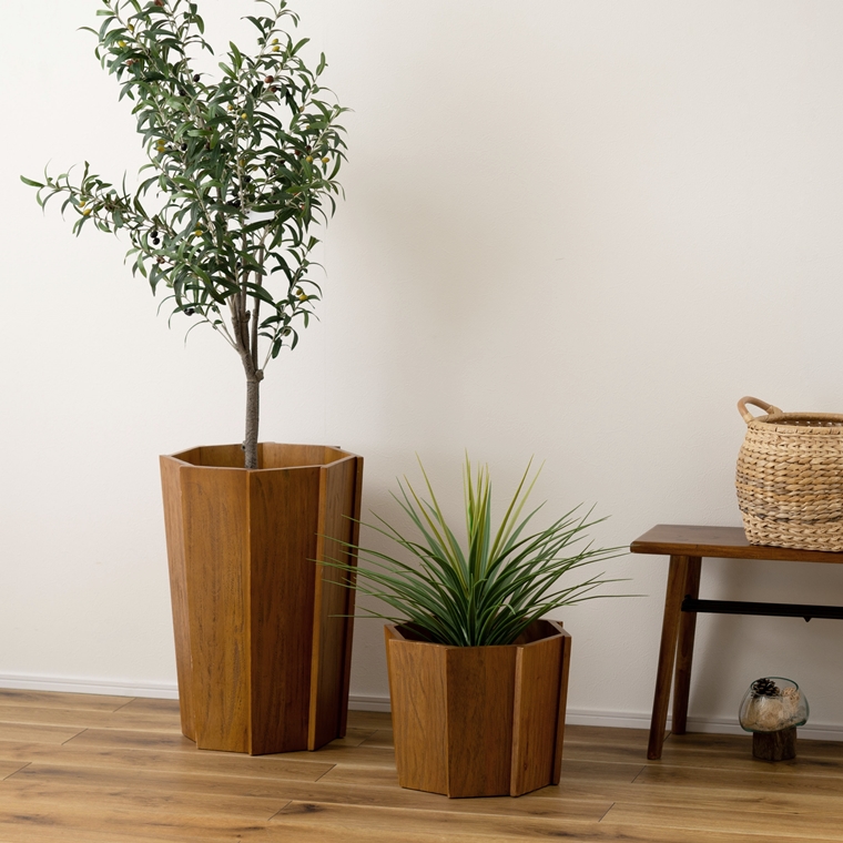 プランターボックス 鉢カバー/天然木/幅38 高60 上げ底式 |  | 13