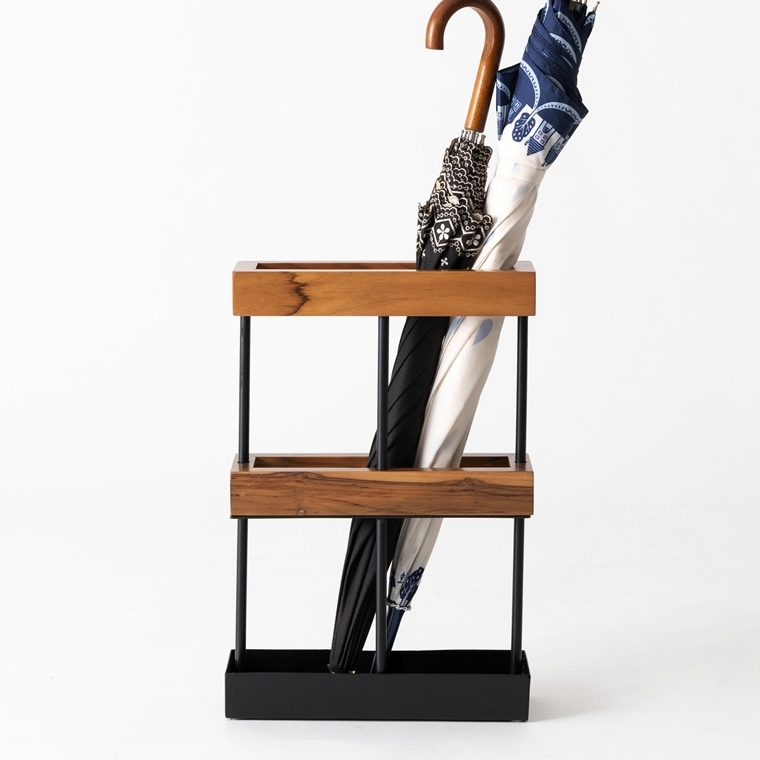 傘立て アンブレラスタンド/天然木 チーク/幅27 |  | 06