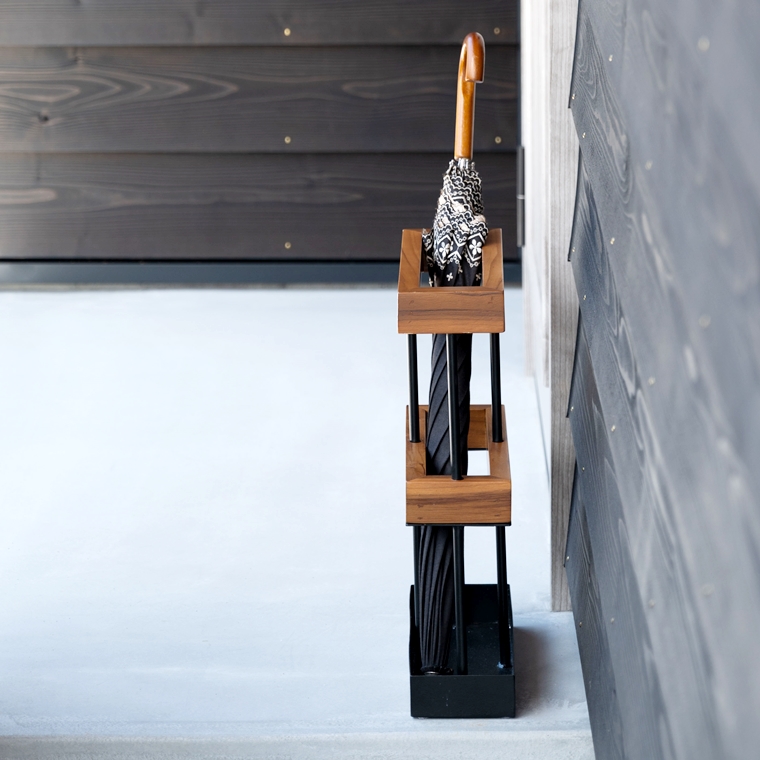 傘立て アンブレラスタンド/天然木 チーク/幅27 |  | 09