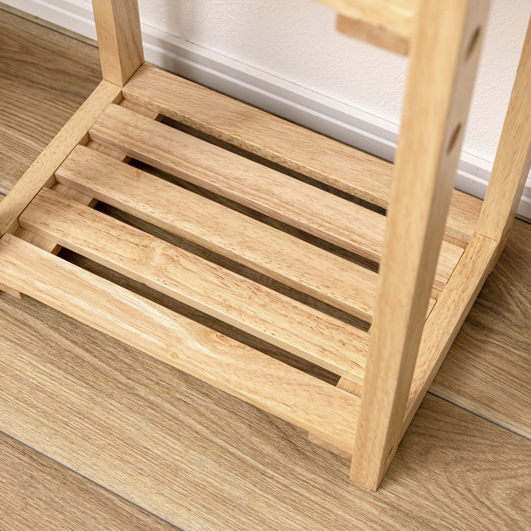 オープンラック シェルフ/３段 スリム/天然木/幅30 奥行21 高さ71 |  | 11