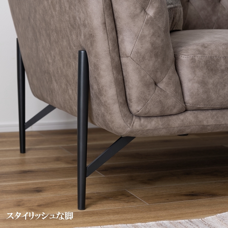 ソファー ソファ/三人掛け/カバーリング/幅181 高さ80/送料お問い合わせ |  | 13