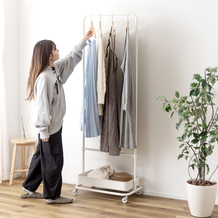 LIFE FURNITURE ハンガーラックМ LIFE FURNITURE IRON HANGER RACK M / ライフファニチャー