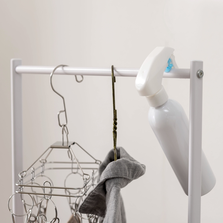 ランドリーハンガー バスケット付き/幅40 高157.5 |  | 19