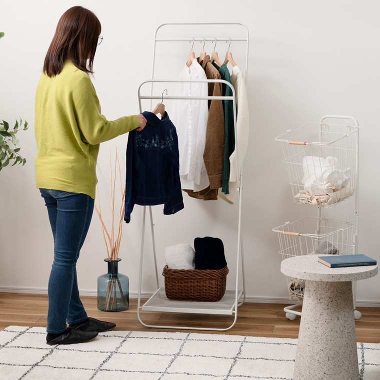 ハンガー フォールディング 折畳み/スチール/幅50.5 高148.5 |  | 07