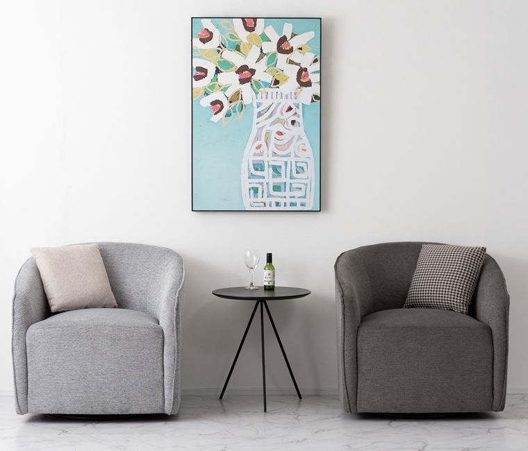 ソファー ソファ ラウンジソファー/一人掛け/回転式/幅74 座面高43 |  | 07