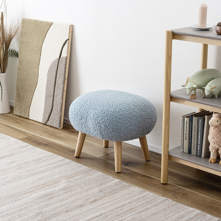 スツール 腰掛 オットマン/大型/１個/幅50 高さ38 |  | 15